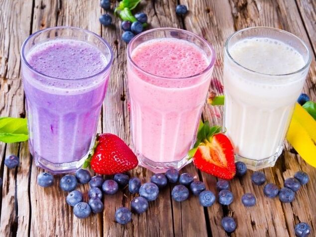 smoothie-uri și cocktailuri de fructe și legume pentru pierderea în greutate