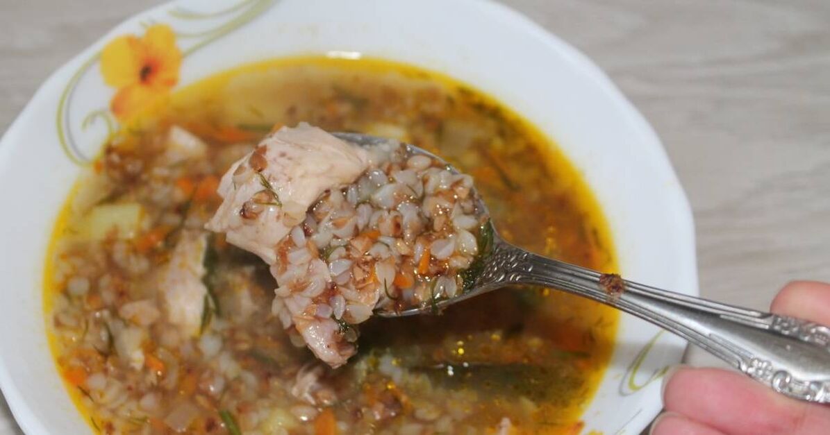 supă de hrișcă pentru pierderea în greutate